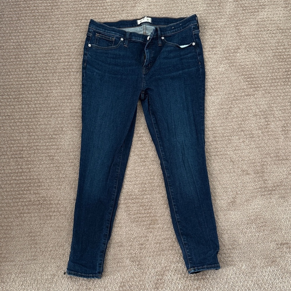 MADEWELL 8” Skinny Jeans 31